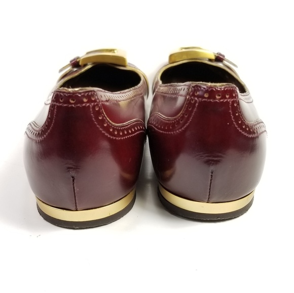 Guiseppe Zanoti Buckle Flats Women's Size 6.5 - Picture 6 of 8